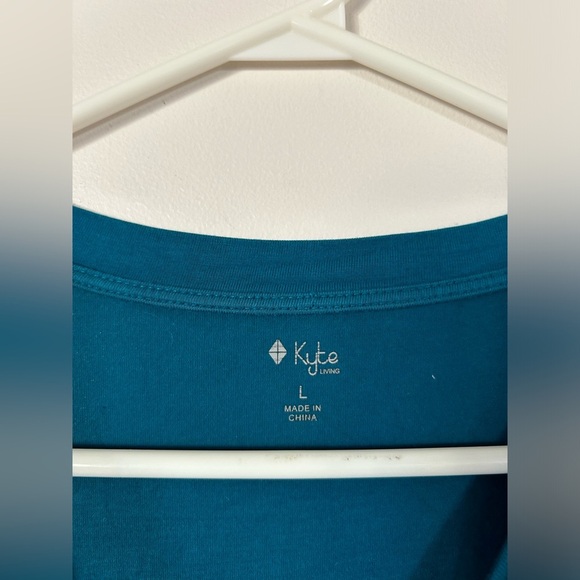Kyte Long Sleeve Men’s Blue Top Large - Picture 2 of 6